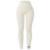 Modern Multi-color High-Waist Ribbed Yoga Pants: Elastic, Slimming, Quick-Dry, Skin-Friendly Sports Base Layer