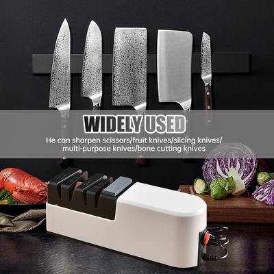 Electric Knife Sharpener Kitchen Sharpening Stone Grinder Home Sharpener Portable Kitchen Knife Sharpener Quick Knife Sharpening