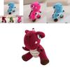 Adorable Dinosaur Plush Keychain Soft Pp Cotton Stuffed Animal Bag Charm