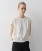 Ia Smoking Back Tie Blouse (Ivory)
