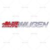 New Car Styling 3D Metal Chrome Zinc Alloy Emblem Car Body Badge Sticker Decal Auto Accessory for Honda Mugen Power GQ3