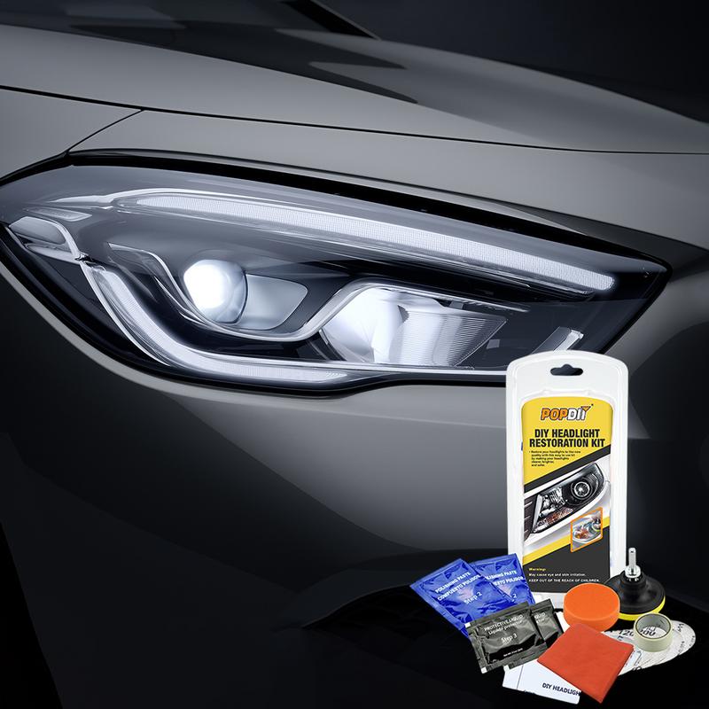 Car Headlight Polishing Agent Brightener Headlamp Repair Liquid Lights Lens Polisher Cleaning Paste Refurbish Tools