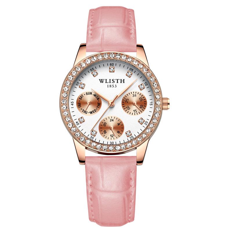 Women's Fashionable Temperament Quartz Watch - Stylish Ladies' Student Watch