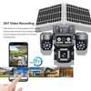 AOV 4G Solar-Powered Camera with Quad Lenses & Mobile Remote Monitoring