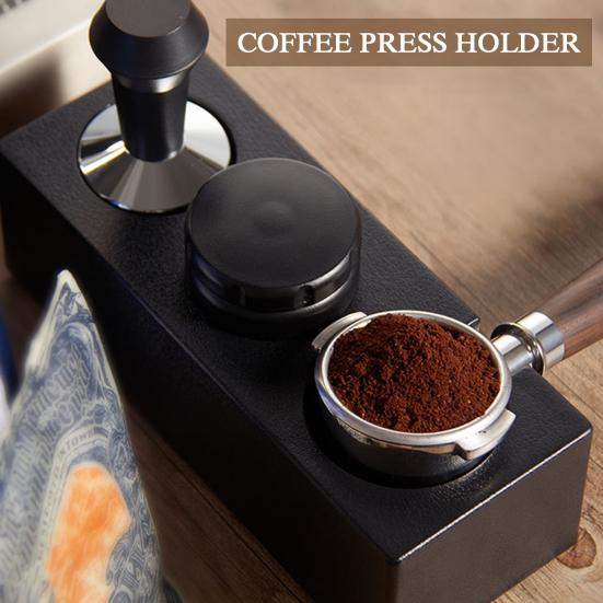 Espresso Tamperhalter Kratzfest Tragbar ABS Höhenverstellbarer Kaffeetamperständer