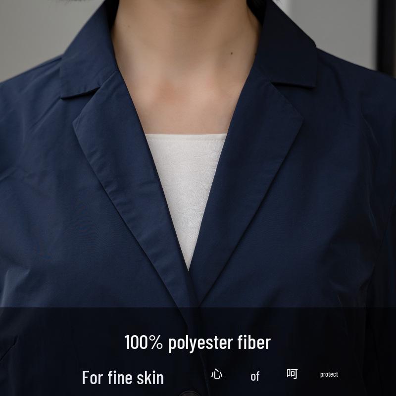 YUN Damen Klassischer Temperamentvoller Midilanger Trenchcoat - 2025 Herbst Schlankmachende Petite-Passform