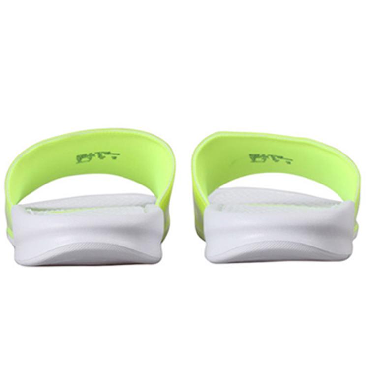 Nike Benassi Jdi Print Fluorescence Yellow Slippers Volt white CI5927-771