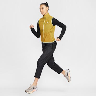 Nike ACG Running Gilets Women's Brown Coal/Light Lime/Dust Photon/Moun