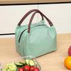 OLOEY Fashion Trapezoidal Striped Insulated Lunch Bag