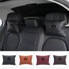 Car Seat Hanging Headrest Leather Neck Pillow Head Protector Accessories For Citroen C4 C3 C5 C1 C2 Berlingo Celysee Cactus