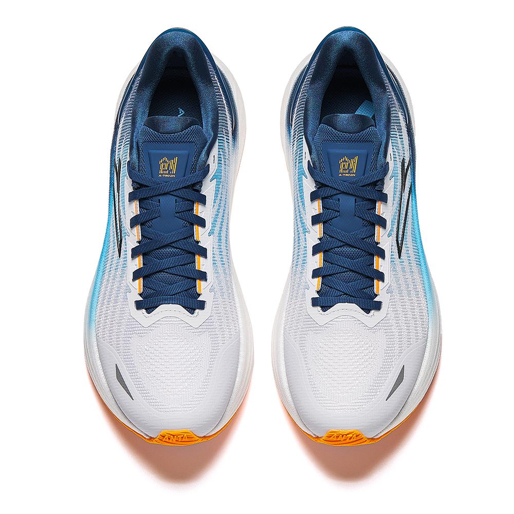 Anta Creative SE Sports Fashion Non-Slip Wear-Resistant Breathable Low-Top Casual Running Shoes Men sneaker White Blue 912515507-2