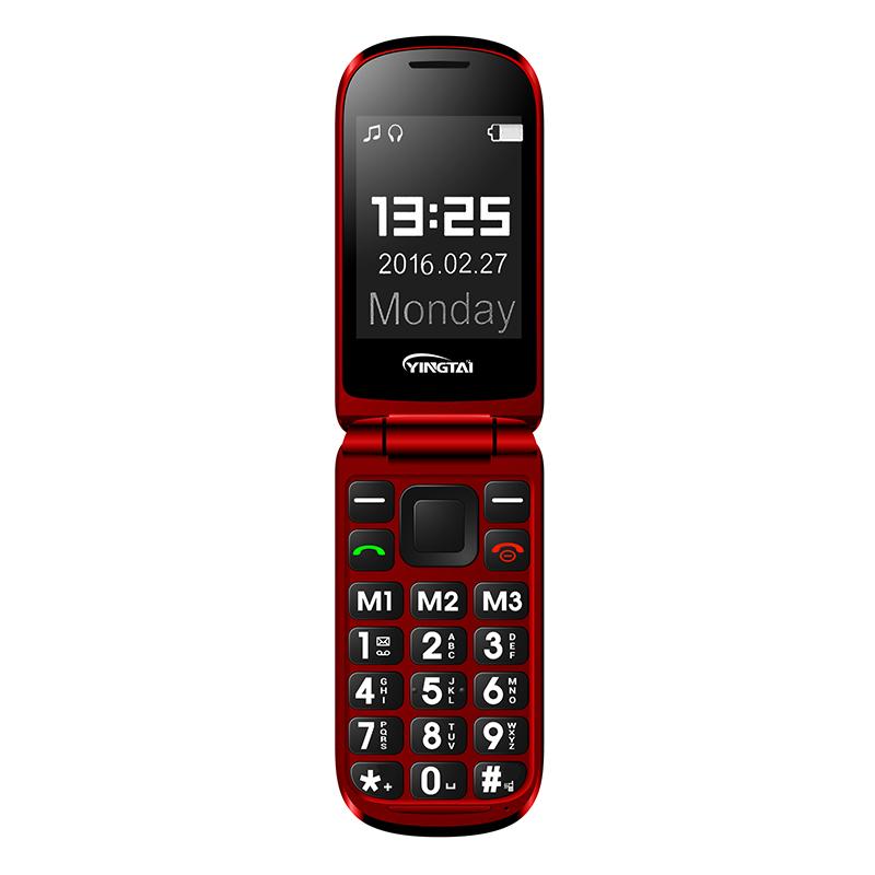 VOCA Téléphone Portable Senior Débloqué avec Grandes Touches pour