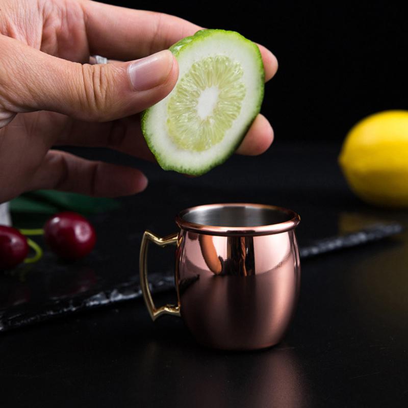 60ml Moscow Mule Mug Cocktail Glass Night Club Pub Bar Drinkware Wineglass Molecular Gastronomy Smoothies Cup Milk Coffee Teacup