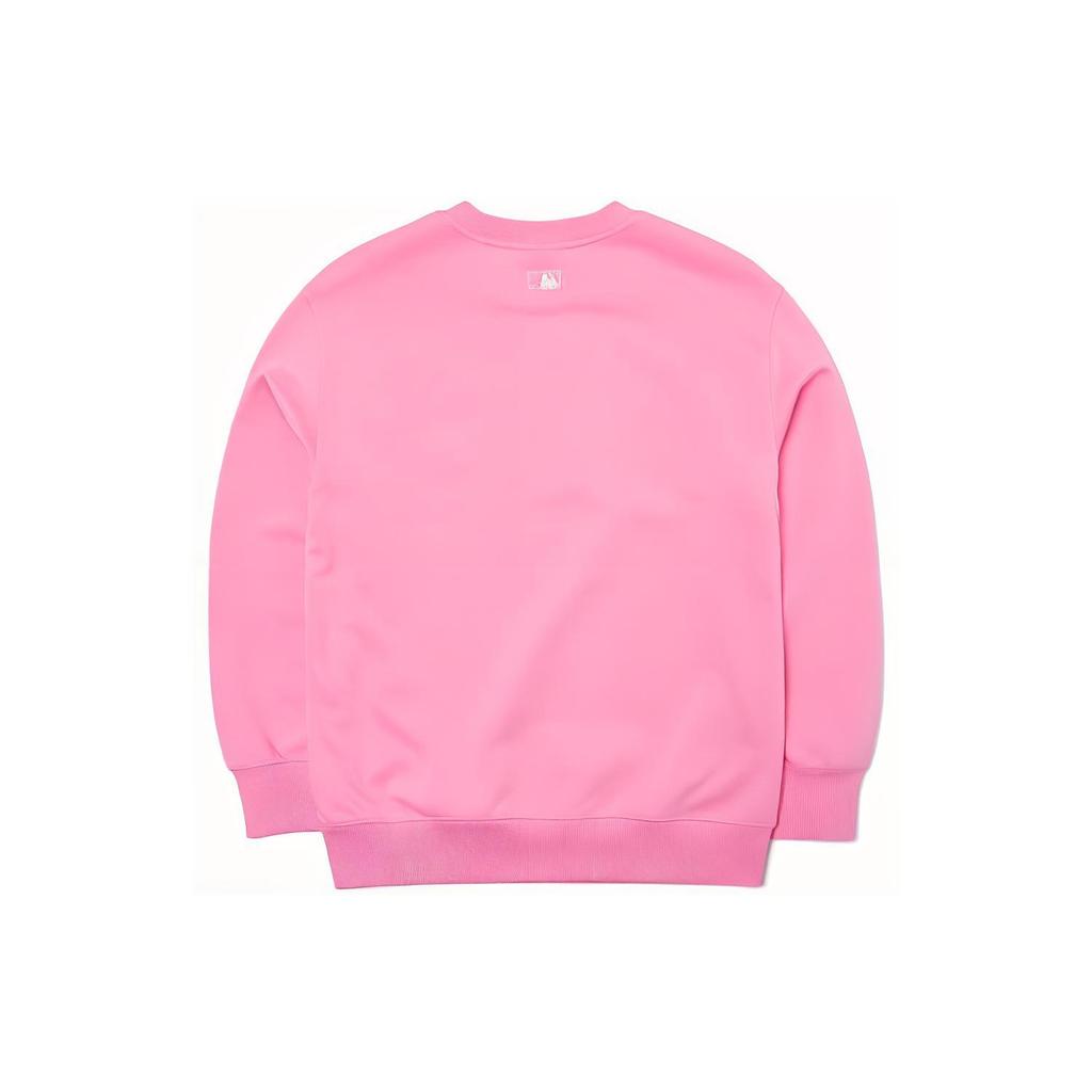 New MLB Mlb Base Logo Sweatshirt Unisex Pink 3AMTB0221-50PKS