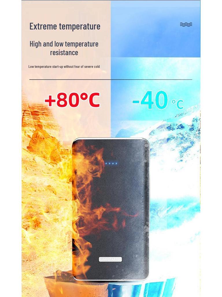 Portable 12V Car Jump Starter Power Bank – High-Capacity Emergency Battery Booster