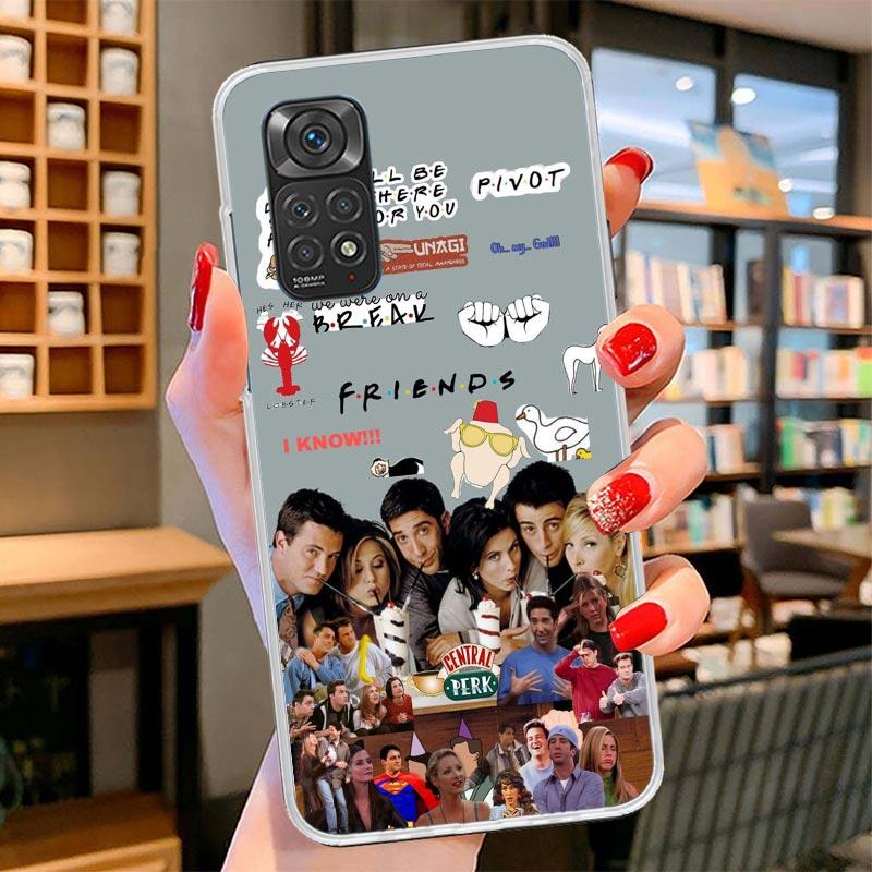 Friends Tv Show Funny Family Cover Phone Case For Xiaomi Redmi Note 15 14 13 12 11 10 Pro Plus 14S 12S 11S 11T 11E 10S Soft Fund