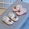 Baby Walking Shoes Non-slip Soft Sole for Toddlers Kids Sandals with Cute Bears 2025 Summer New Girls Cartoon Shoes Cute Boys