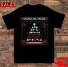 T-shirt Drôle DEPECHE MODE FÊTE DE NOËL Taille Complète S à 5XL BL709 T-shirt Unisexe