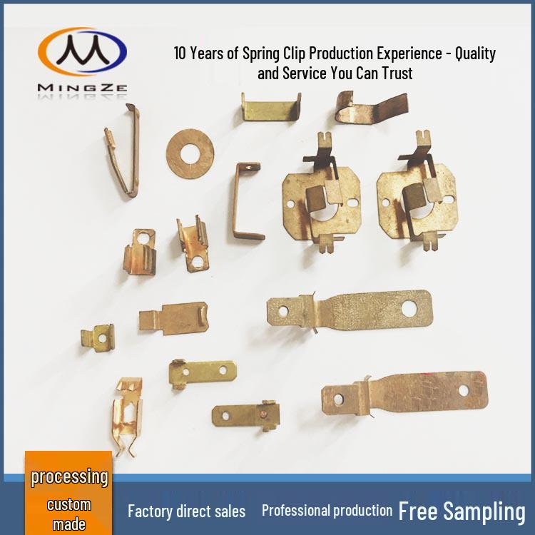 Custom Stamping Spring Clips and Copper Strip Products