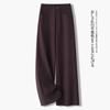 Loose and versatile casual straight-leg pants women's 1116 spring and autumn popular high-waisted thin breathable wide-leg pants