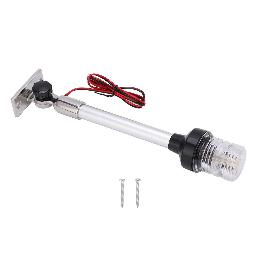 12 Inch Navigation All Round Light 360 Degrees  Folding IP66 Waterproof Marine Boat Sailing Lamp