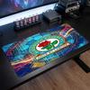 Tappetino per Mouse Grande Stampa Calcio Blackburn Rovers, Tappetino Esteso Antiscivolo per Scrivania da Gioco per Ufficio Casa