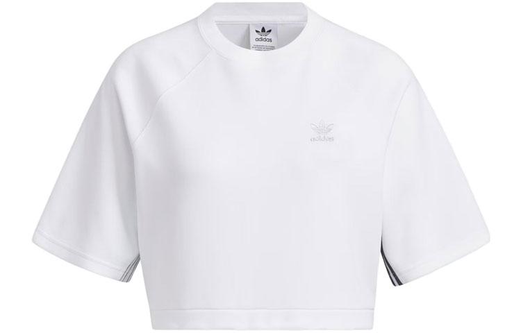 Adidas Originals Raglan Sleeve T Shirt Women s White IN1006 L