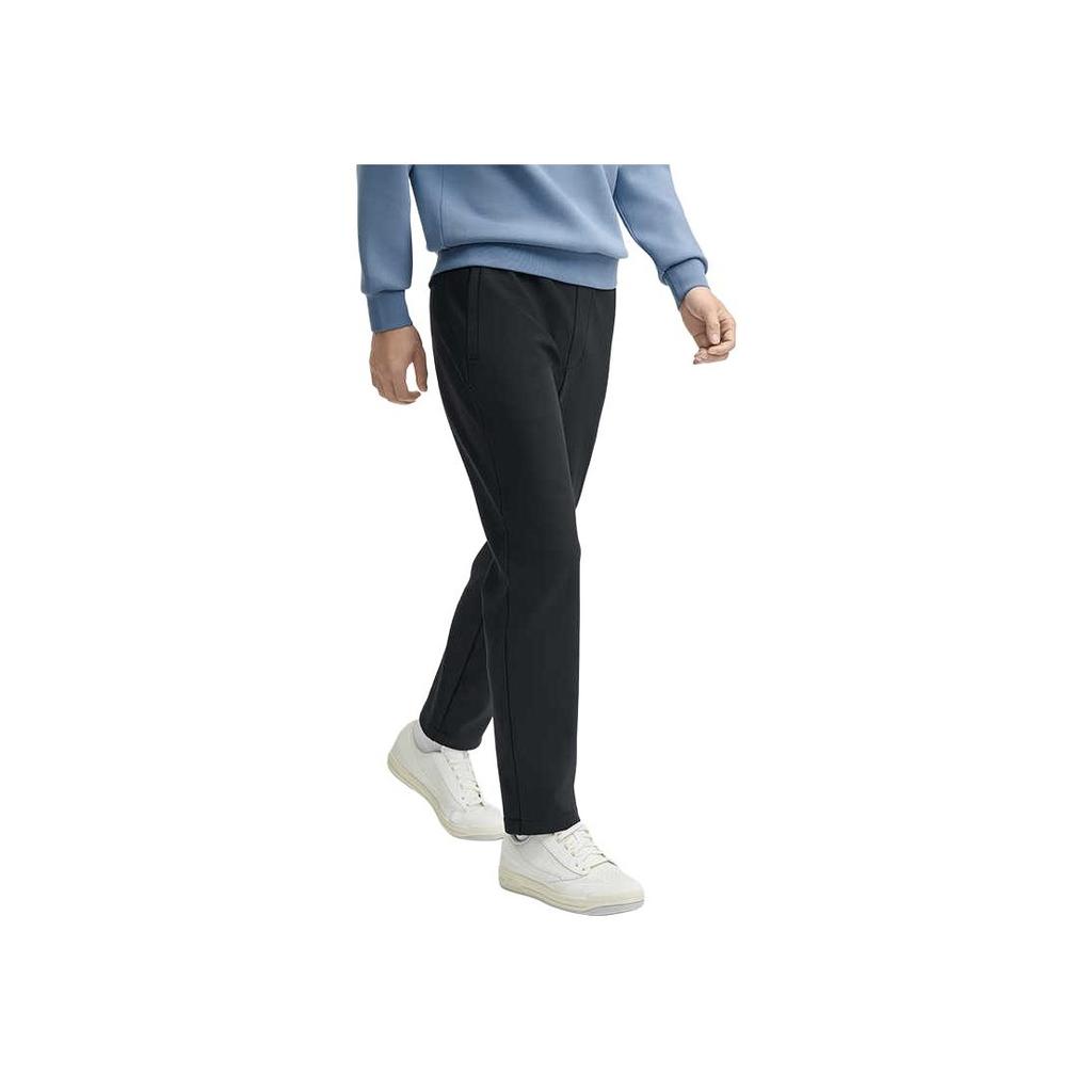 New FILA Lifestyle Knitted Sports Pants Men's Jet Black F11M443604FBK