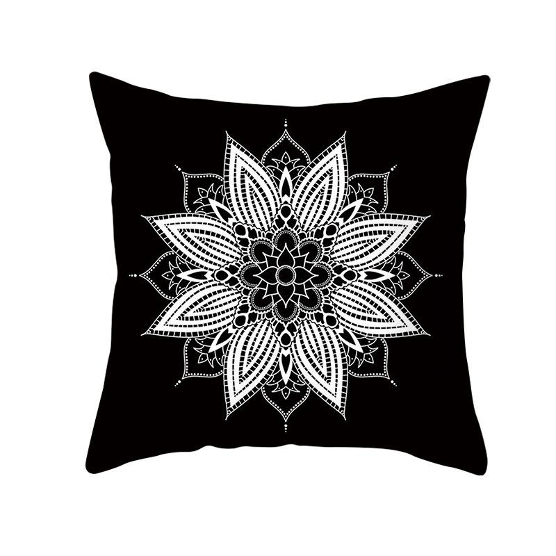 Geometric Mancha Lo Printed Polyester Pillowcase 45x45cm Bohemian Hippie Sofa cushion cover Bedroom Home Decor Pillowcase