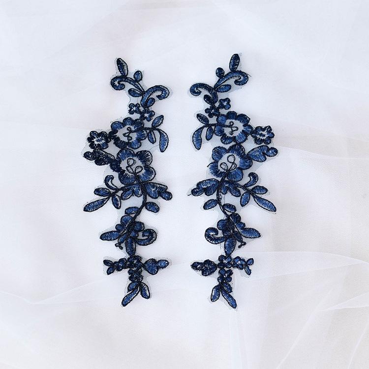 Wedding Dress With Flowers, White Car Bone Lace Flower Lace Accessories, Handmade Diy Jewelry Headgear Flower Patch