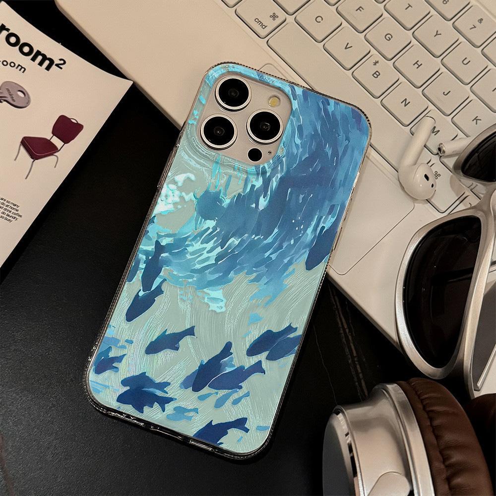 Feather Luster Phone Case for Samsung A53 A14 A33 A12 A32 S24 S23 Plus S20 S21 FE for iPhone 17 15 16 13 Pro 17 16 Pro Max Butterfly Bow Phone Case