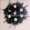 Harvest Wreath With Pumpkins Berries Vine Circle Halloween Thanksgiving Door Decor