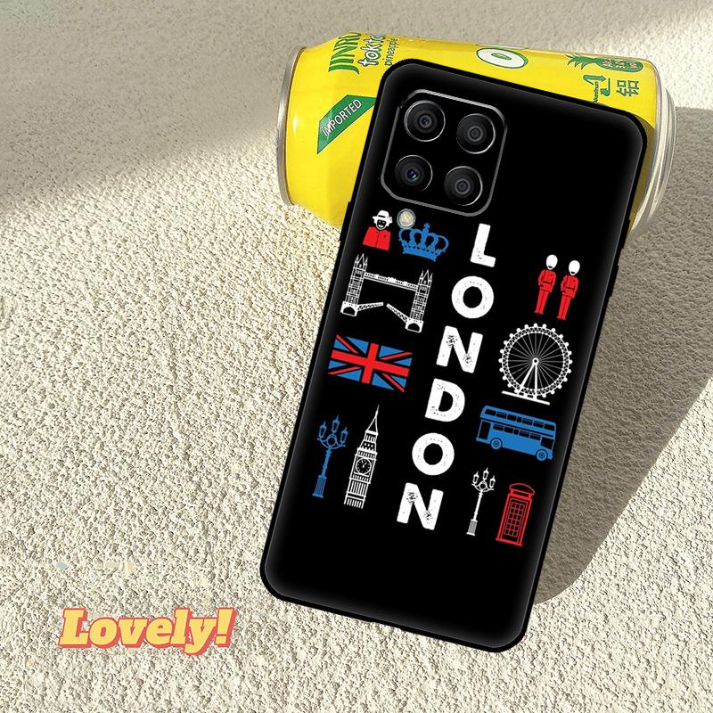 London Bus England Big Ben Case For Samsung Galaxy M56 M06 M12 M32 M52 M35 M55 M15 M11 M13 M14 M16 M36 M31 M53 M34 M54