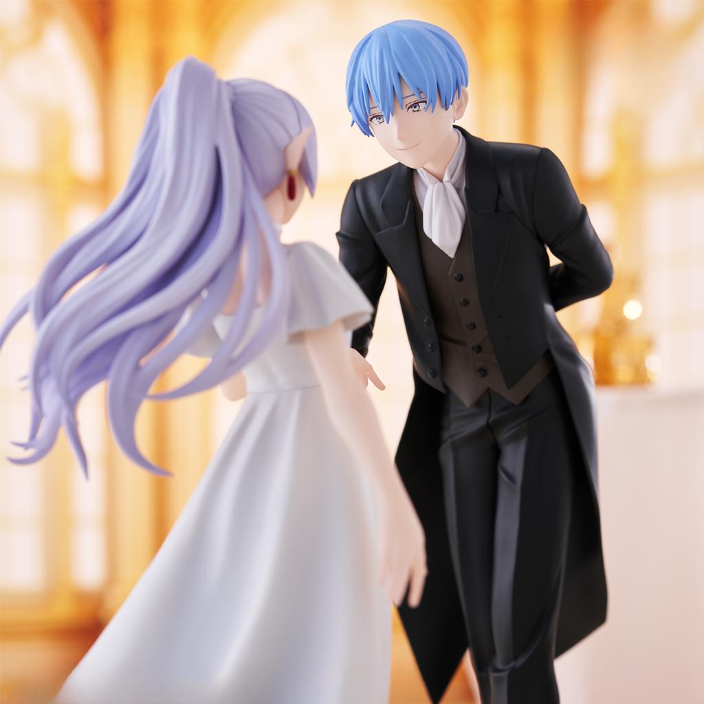 20cm Frieren:Beyond Journey's End Anime Figure Frieren Himmel Proposal Dance Action Figure PVC Model Collector Toy Birthday Gift