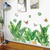 Home Decor Peel and Stick Removable Flower Plants Leaves Wall Decals Wall Stickers