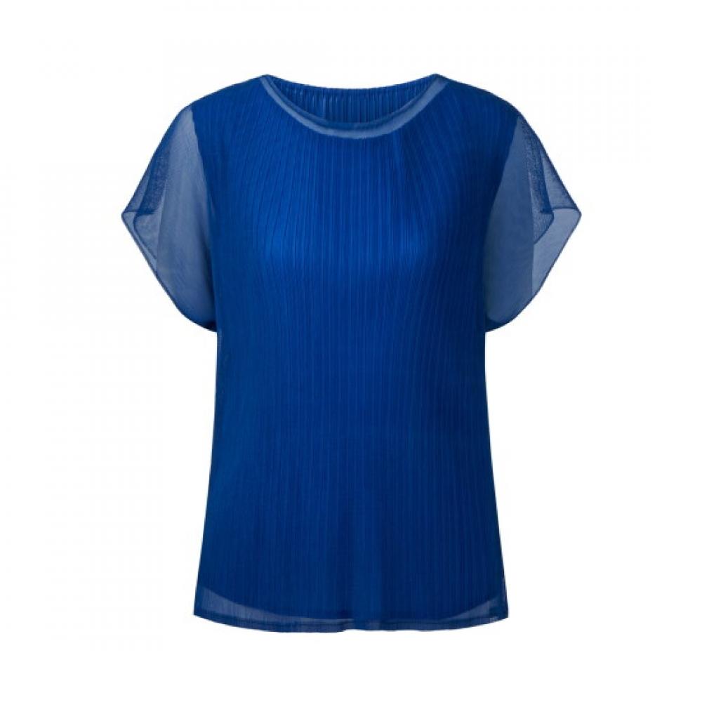 PleaTs Me Dolman Sleeve Mesh Layered T shirT ppTsm125054