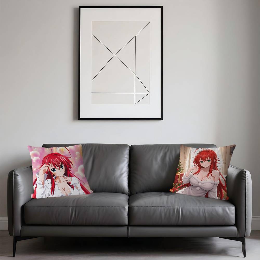 Rias G-Gremory Pillow Gift Home Office Decoration Pillow Bedroom Sofa Car Cushion CoverPillow Case