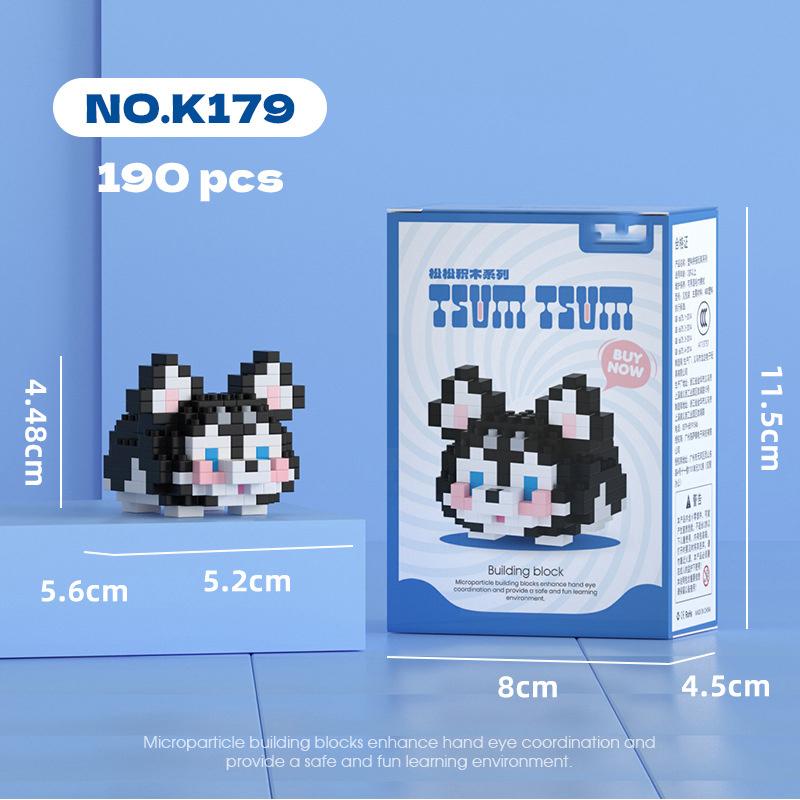 Chinese Panda Mini Building Blocks Toys for Children 9 To 12 Year Old Adult Diy 3d Constructor Micro Bricks Educational Toy Gift