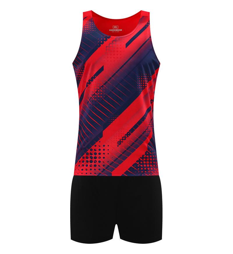 Junior High Track & Field Sport Set: Sprinting, High Jump, Marathon, Long Jump Vest & Jump Rope