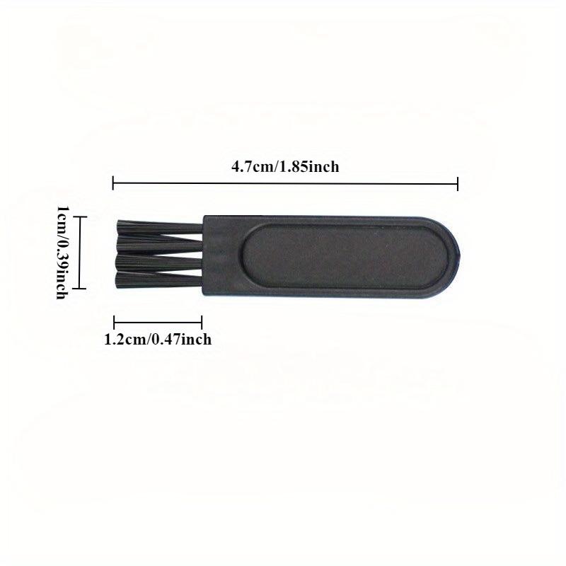 4pieces Cleaning Brush Cleaning Tools Plastic Soft Bristle Brush Shaver Attachments Household Appliance Dusting Brush