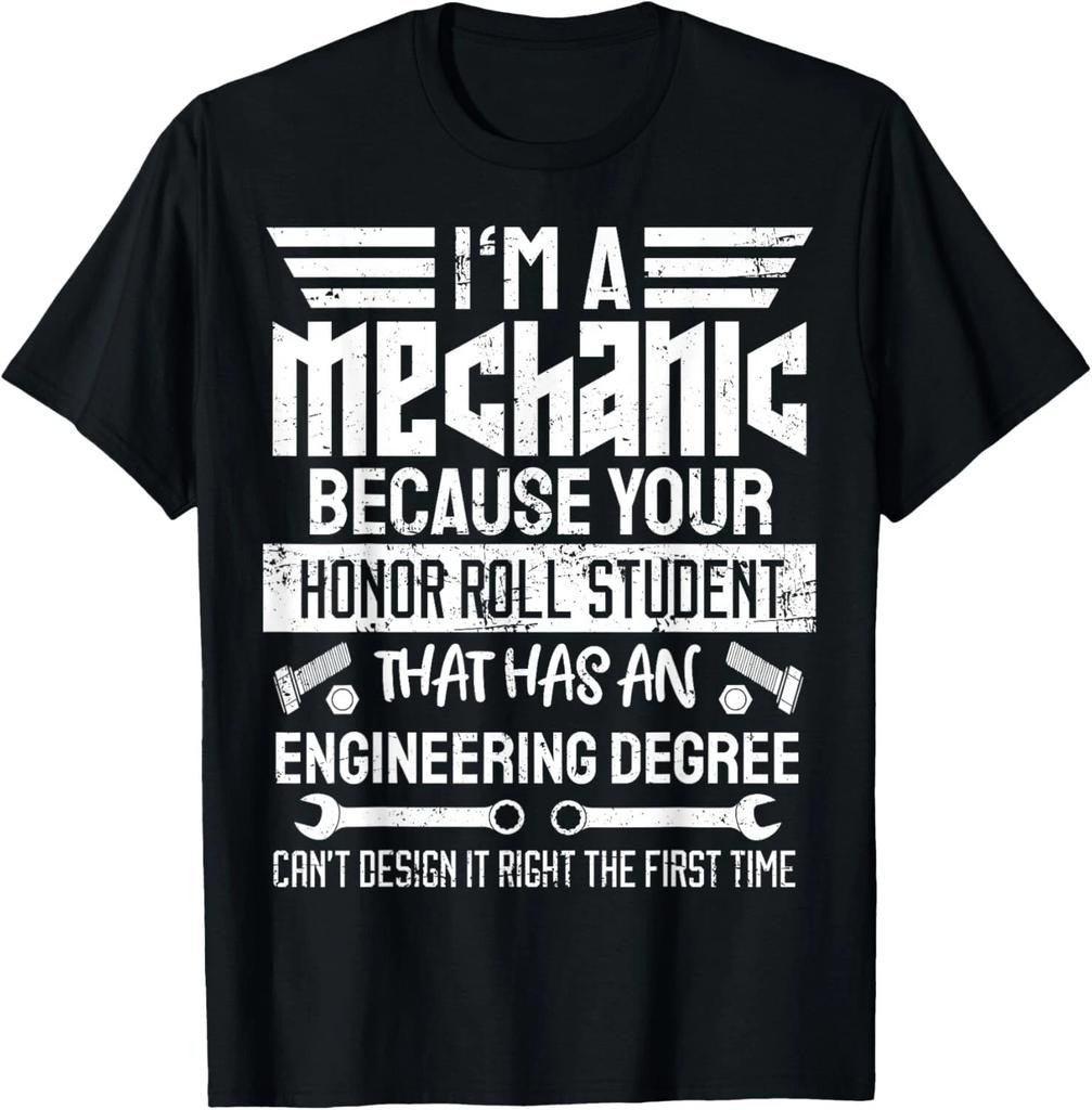 Mechanic Car Guy Mechanics DIY Handyman Garage Repair Shop T- Shirt