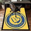 Nassr Football Club Crest Printed Office Carpet Chair Cushion  Entryway Rug, Rugs for Living Room, Bedroom Christmas gifts