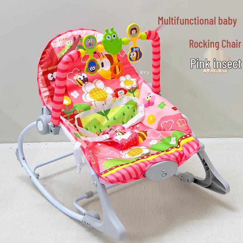 Multi-functional Newborn Rocking Chair with Music & Vibration - Perfect Calming Cradle & Toy for First Birthday