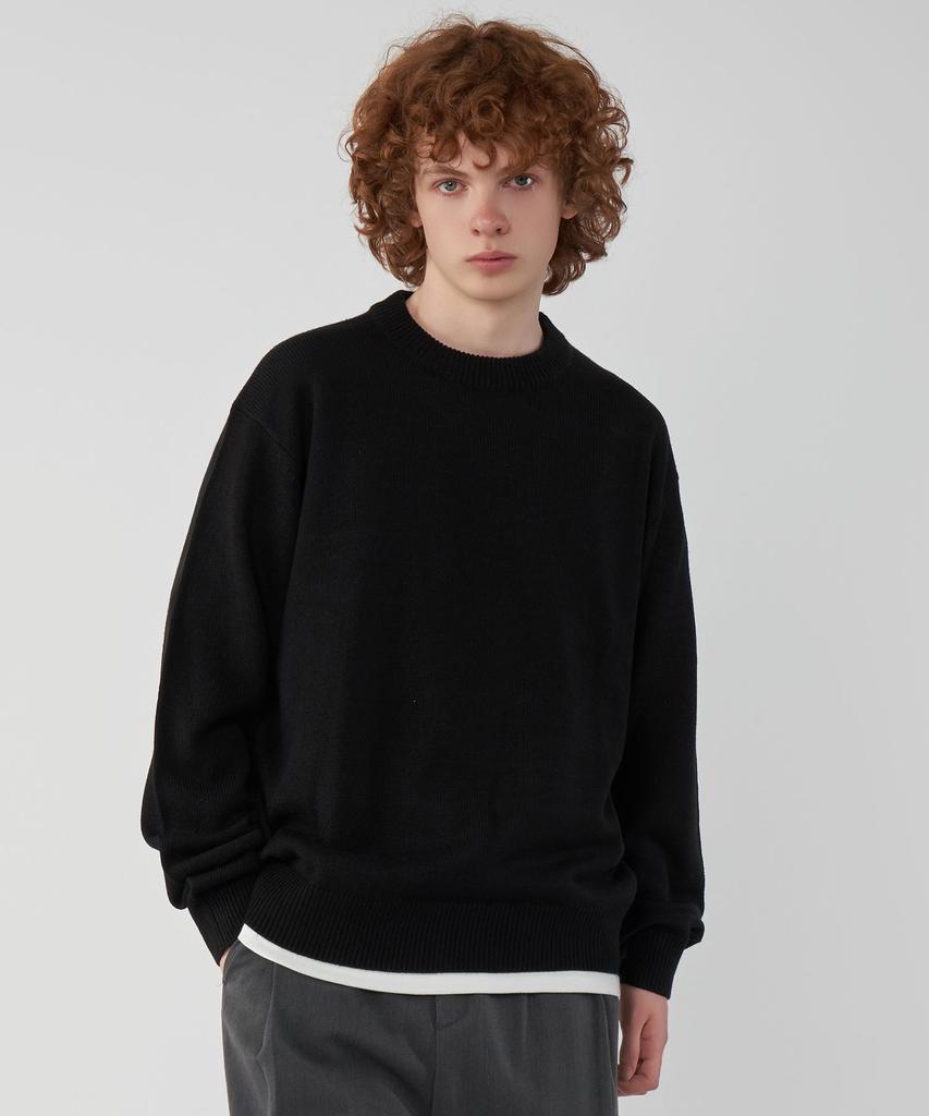 UNTAPPED STUDIO Oversized Hazzi Round Knit 6 Colors (Type A)