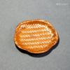 Handgeweven Theekoponderzetter Chinese Retro Bamboe Hittebestendig Kussen Creatief Mini Fruitbord Zen Theekop Rustplaats Theeservies Accessoire