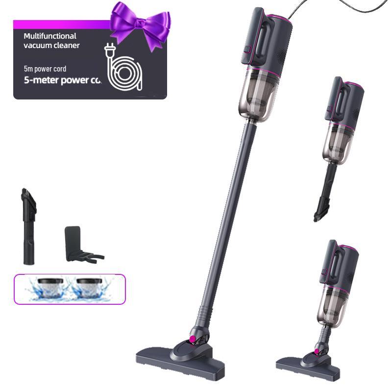 High-Power Wireless Handheld Vacuum Cleaner with Wet Mopping & Dust Mite Removal
