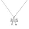 Bow Tie Necklace: Versatile Women's Luxury Gold Clavicle Chain, Highly Praised for Color Preservation