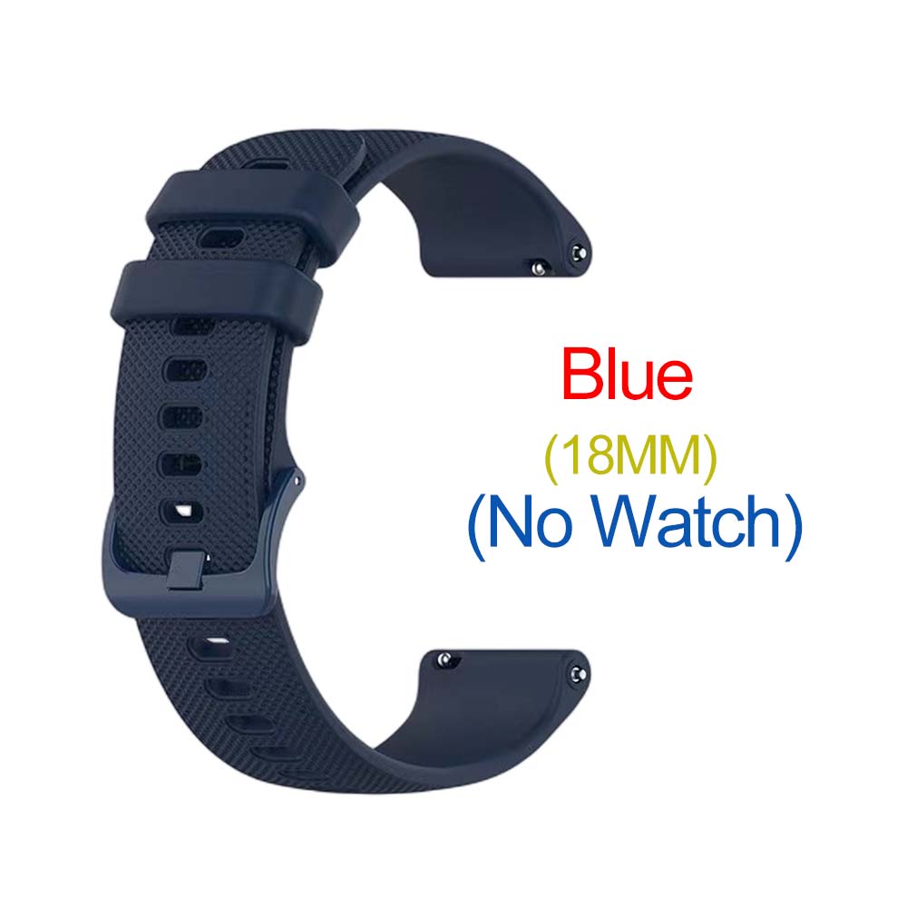 Soft Strap For Garmin Venu 2S Vivomove 3S Wristband 18mm Silicone Smart Watch Band Bracelet Replacement Accessories