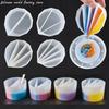 1Pc 2/3/4/5Grids Silicone Distributing Cup Liquid Pigment Resin Color Mixing Cup Resin Cup for DIY Crafts Making Tools