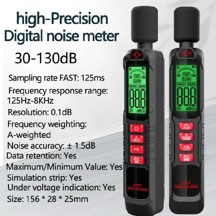 Convenient Handheld Noise Meter Easy To Read Digital Display Noise Meter Monitors for Actual Time Sound Level